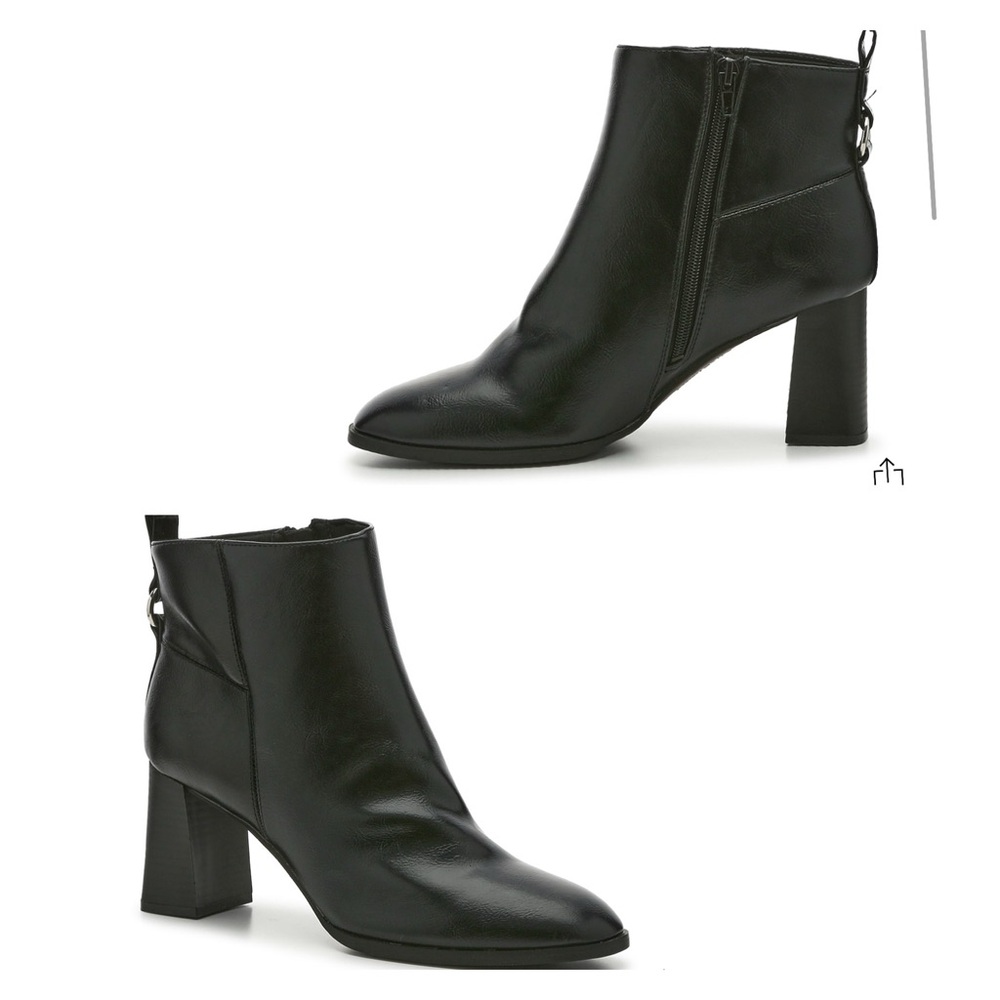 Lifestride Foxy Bootie black casual classic style winter fall party Comfy